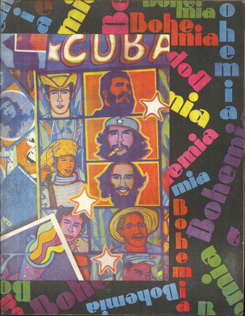Copertina della rivista Bohemia che celebra la rivoluzione cubana