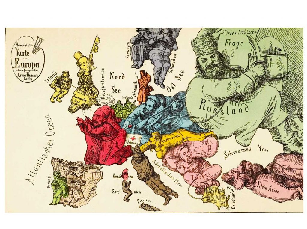 cartina europea