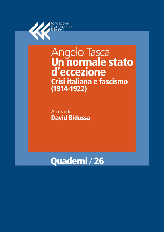 Un normale stato d’eccezione
Crisi italiana e fascismo (1914-1922)
