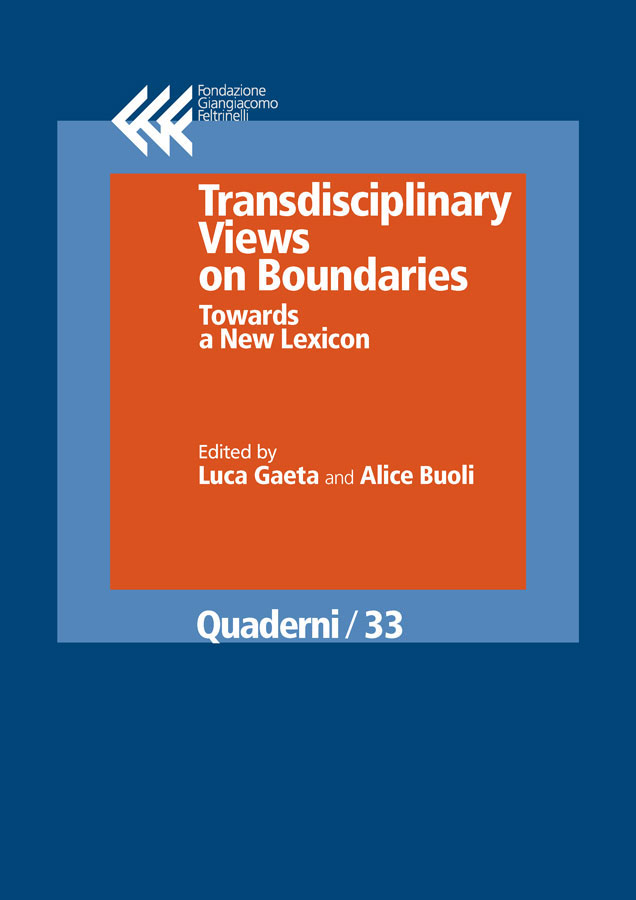  Transdisciplinary Views on Boundaries
Towards a New Lexicon
