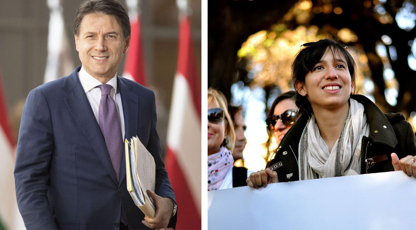 Giuseppe Conte, Elly Schlein