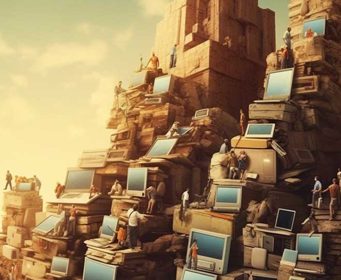 La piramide della società artificiale