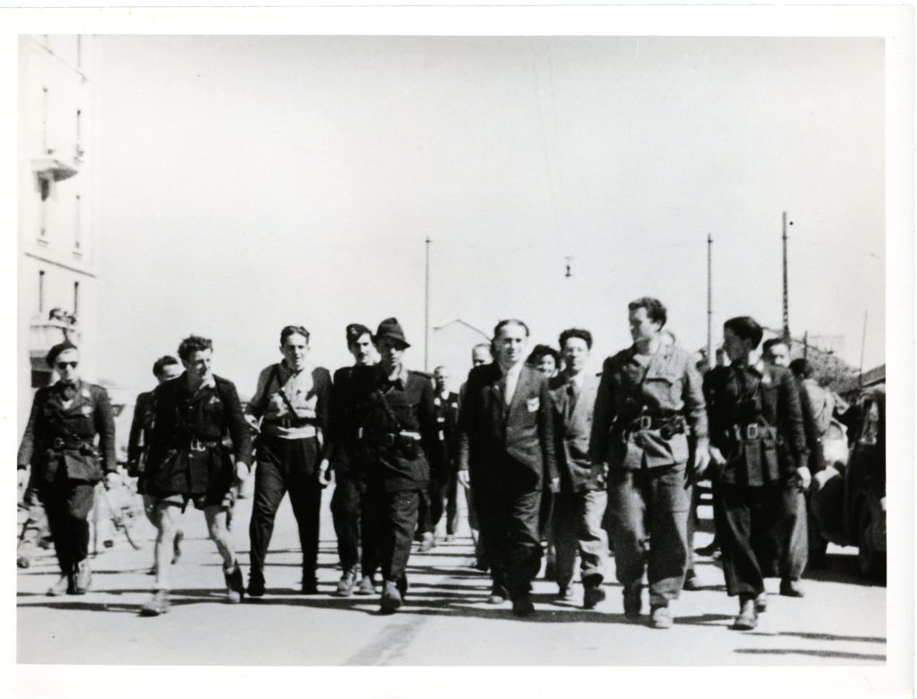 Archivio Pietro Secchia, Comandanti partigiani del nord e del centro Italia giugno a Roma nel maggio 1945.