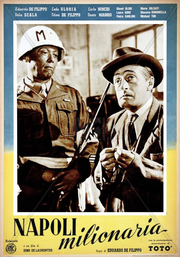Locandina del film "Napoli milionaria"