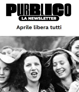 Newsletter Pubblico – Aprile libera tutti
