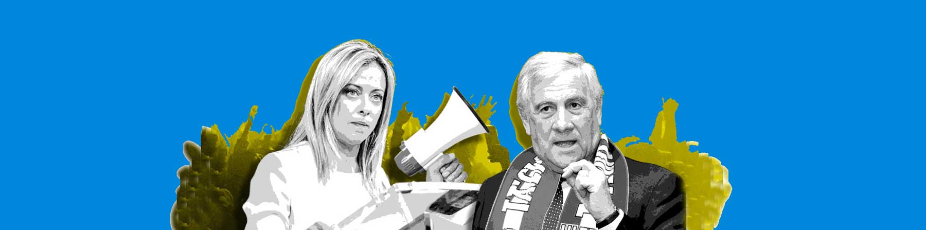 La curva Nord del leader politico