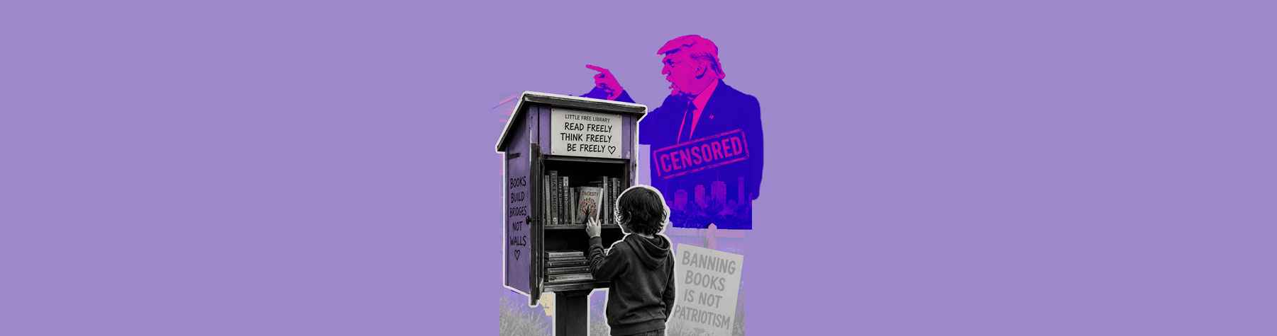 Piccole biblioteche disobbedienti contro la censura trumpiana
