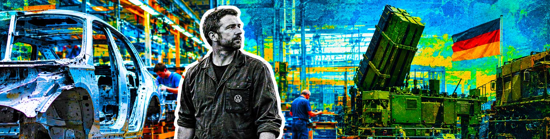 Il riarmo non basta a salvare l’industria tedesca